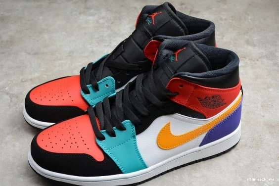 BRED 554724-125 AIR MULTI-COLOR JORDAN 554724-125 1 MID 0826